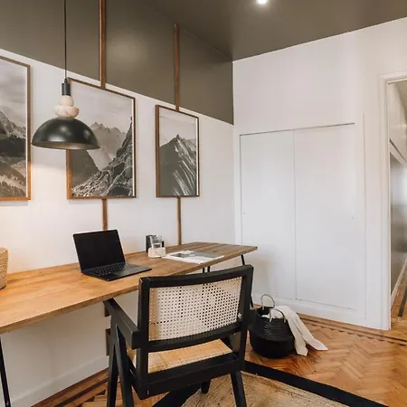 Ainhoa - 2 Bedrooms And Office In Alvalade Apartment *